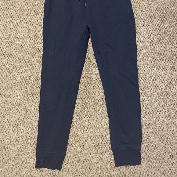 Topman Navy Sweatpant Joggers - Picture 2 of 4